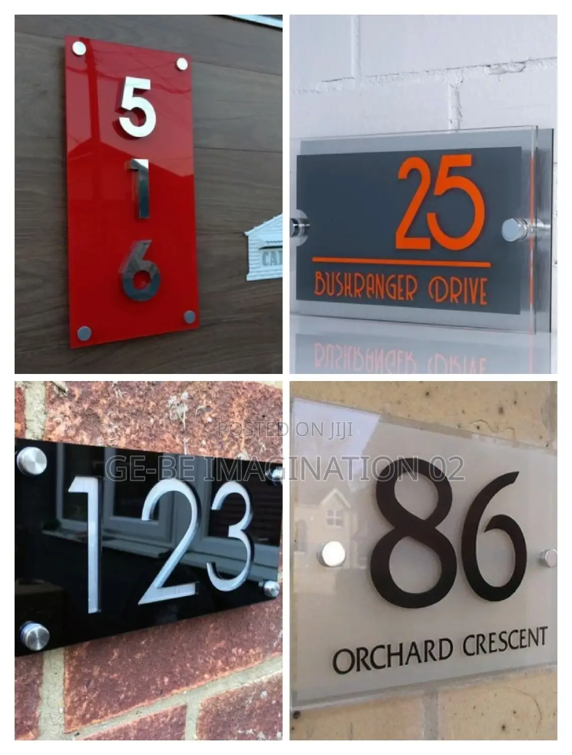 House Number Address Sign and More