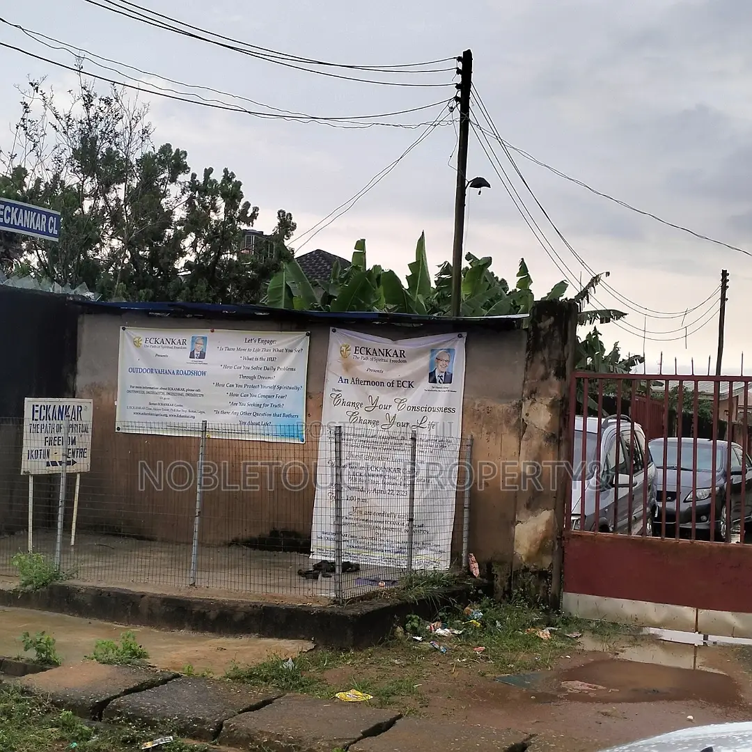 2plots Together Off the Major Road at Ikotun Idimu
