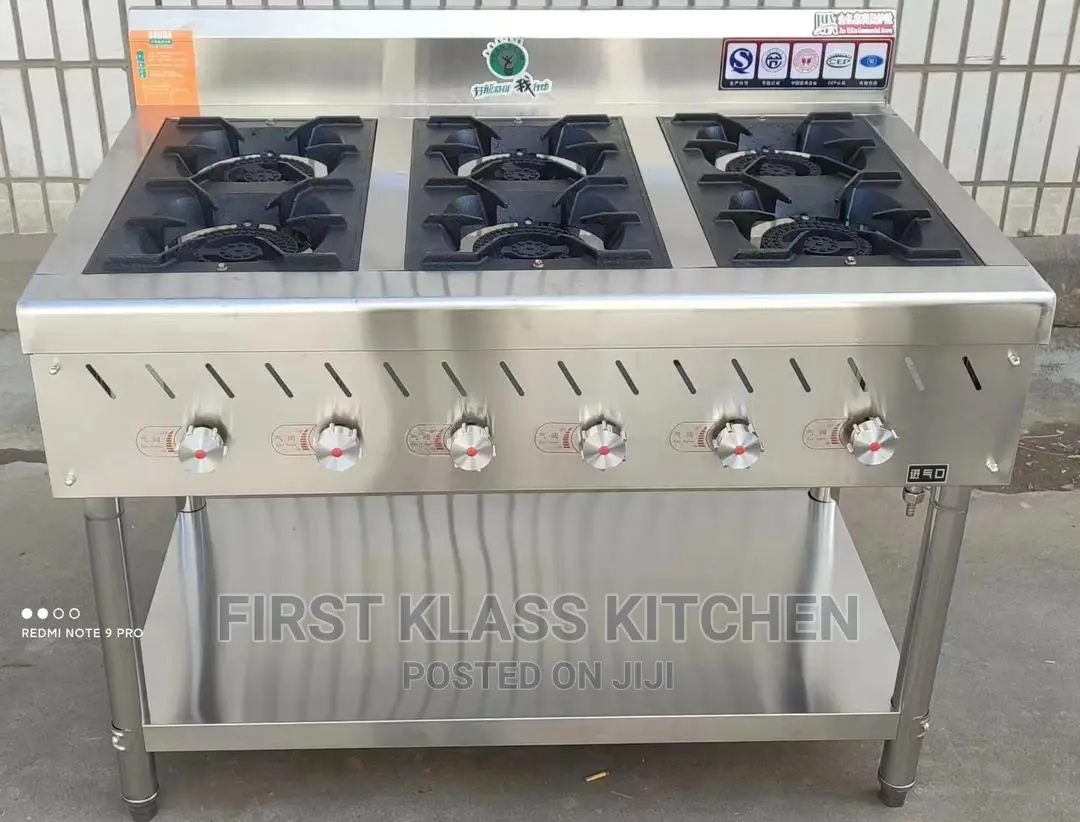 High Quality Gas Cooker Without Oven 6burner