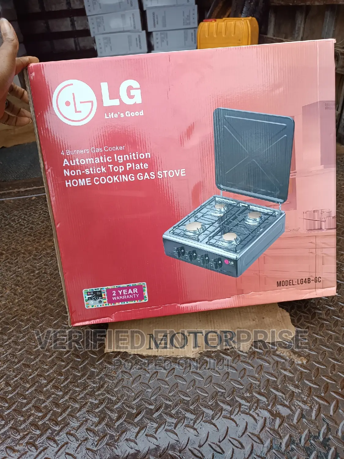 Lg 4 Burner Table Top Gas Cooker