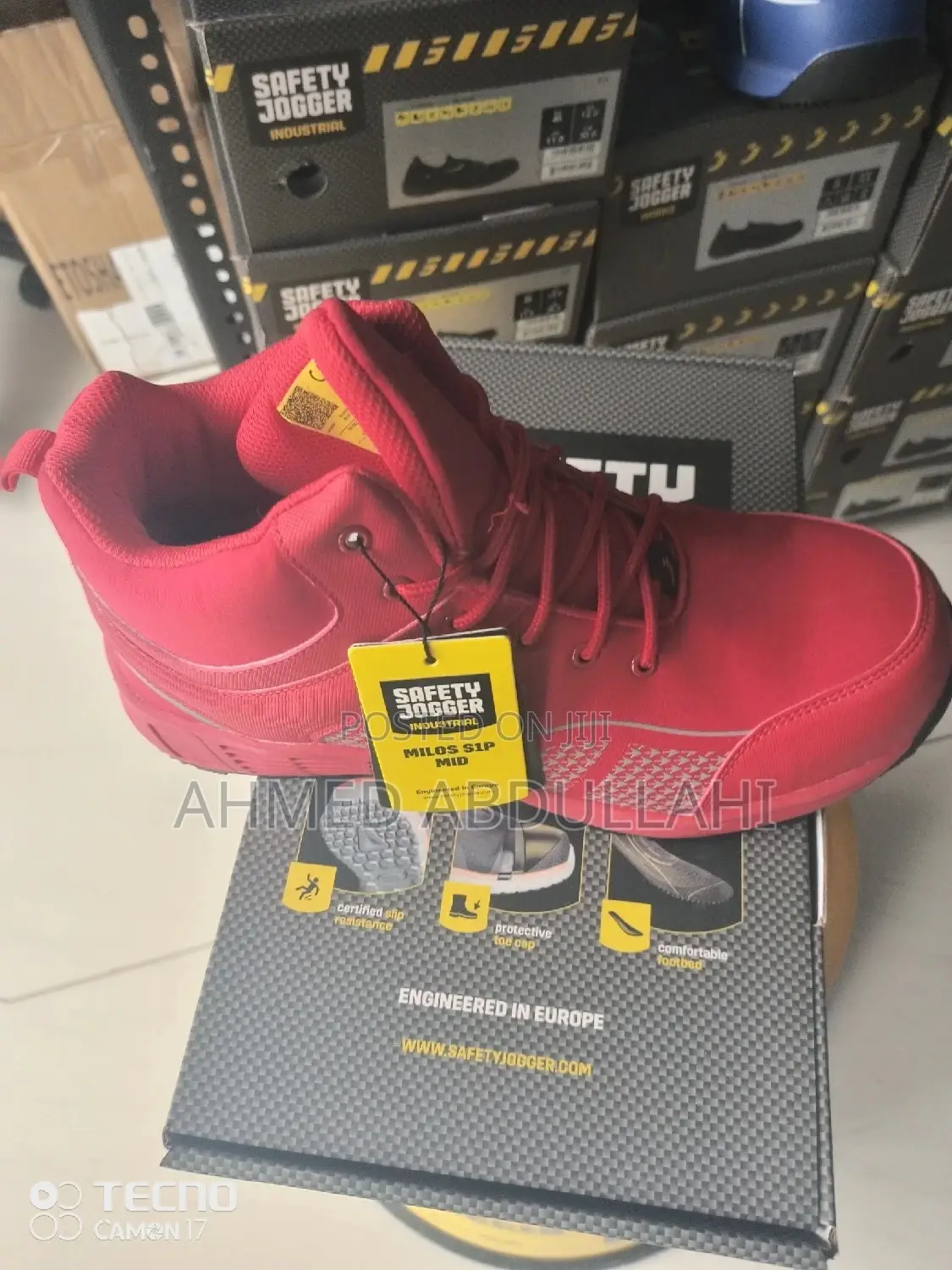 Safety Jogger Boot Milos S1p