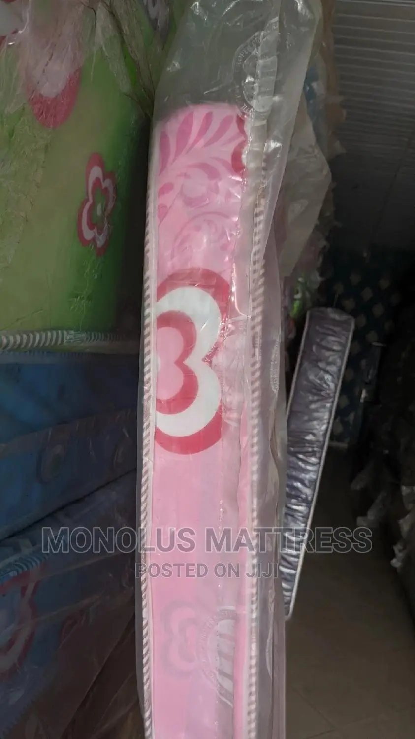 2.5 by 4 Mouka Foam Flora Student Bed