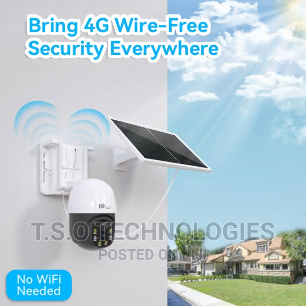 4g Sim Card Solar Camera