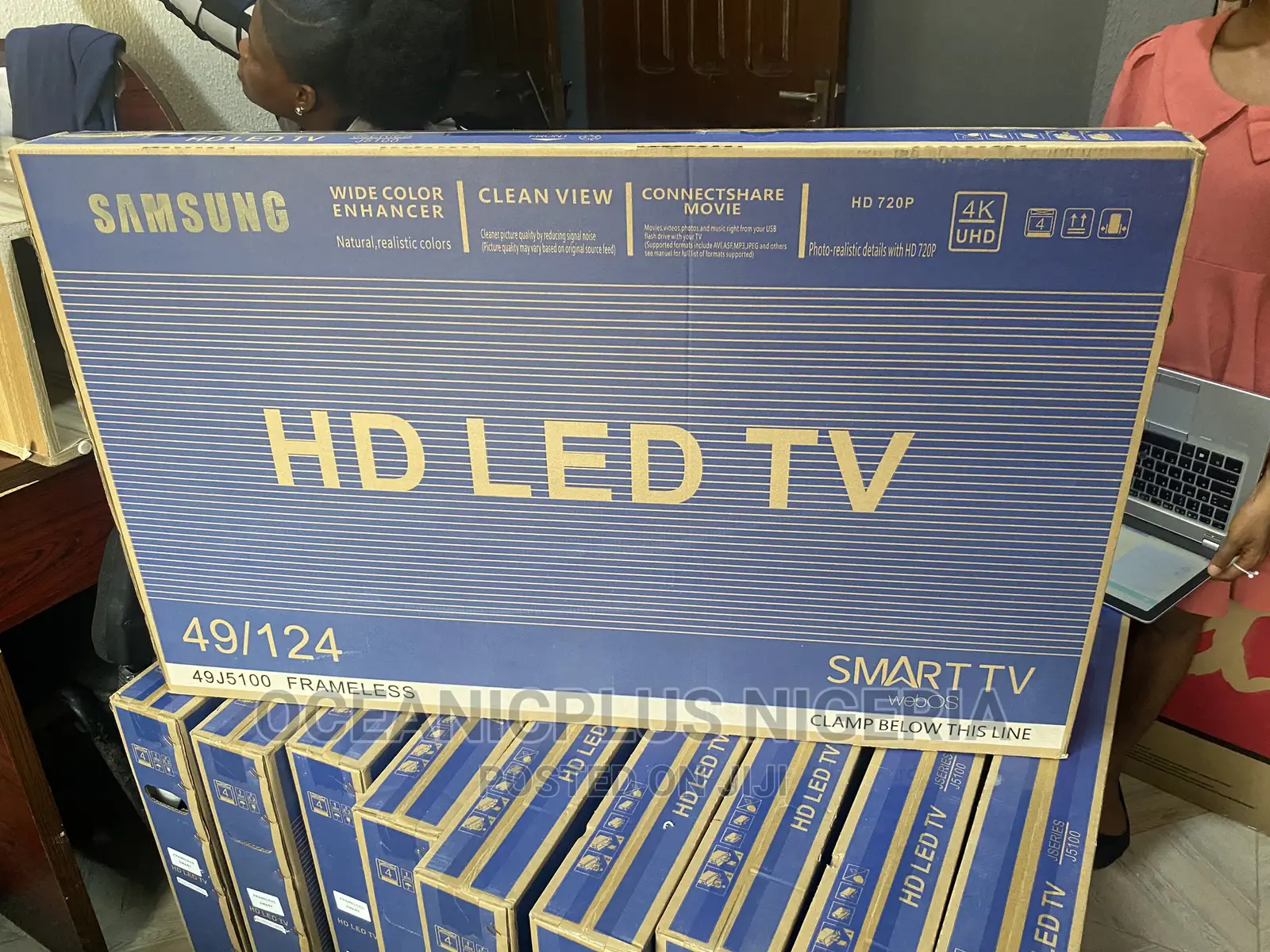 Samsung 49 LED Inches Frameless /Smart TV