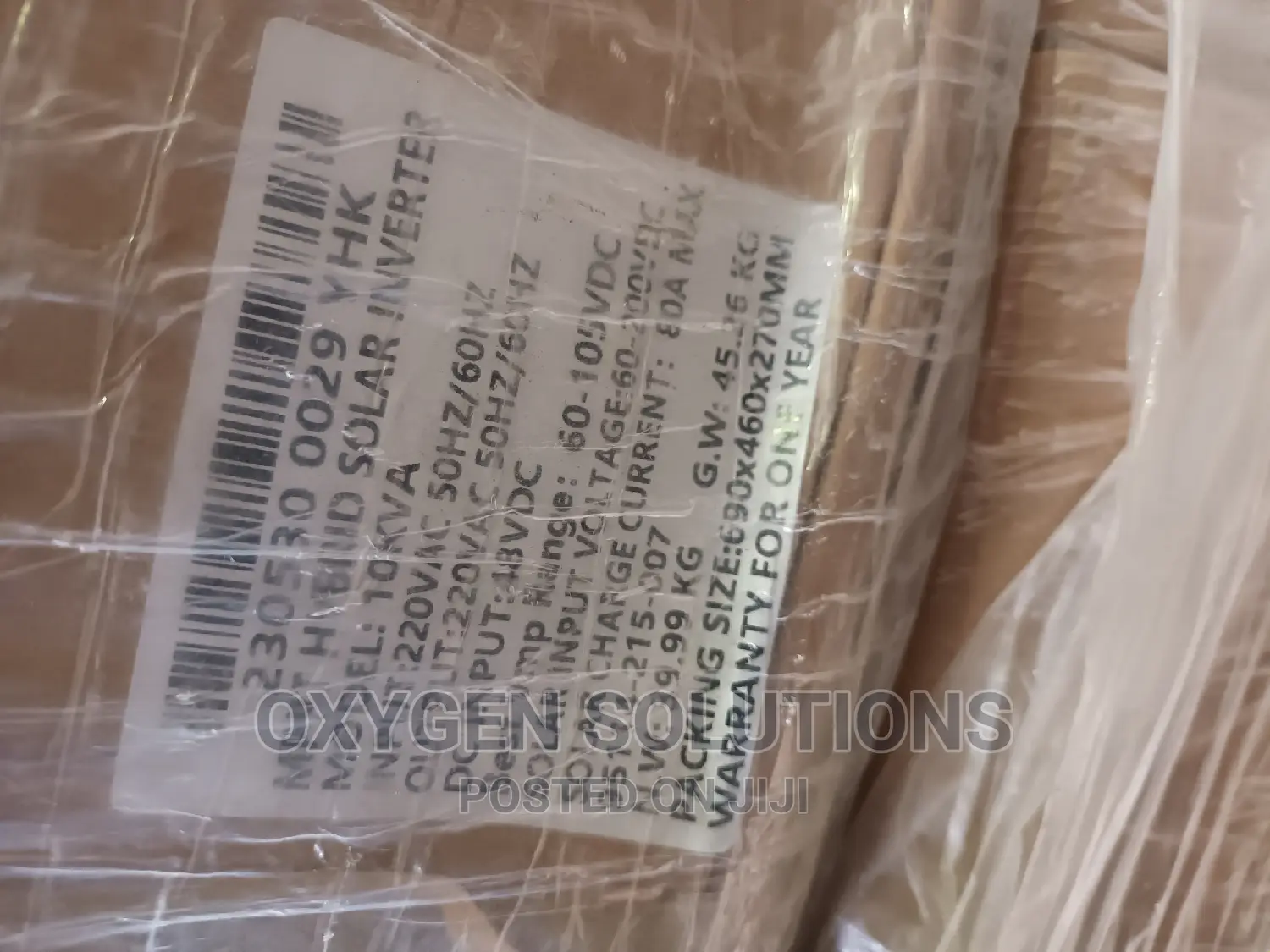 10kva 48v Yohako Hybrid Inverter With 80ah MPPT