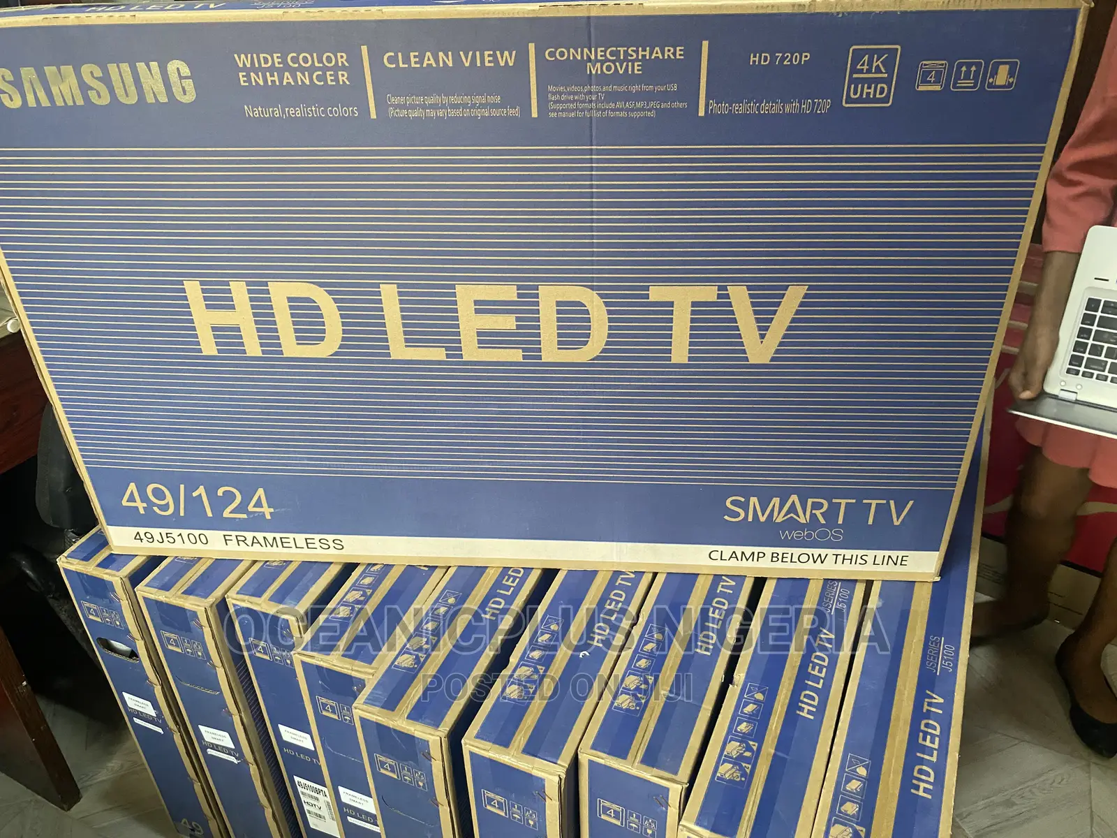 Economy Friendly Samsung 49 Inches / Smart TV Framelles HD