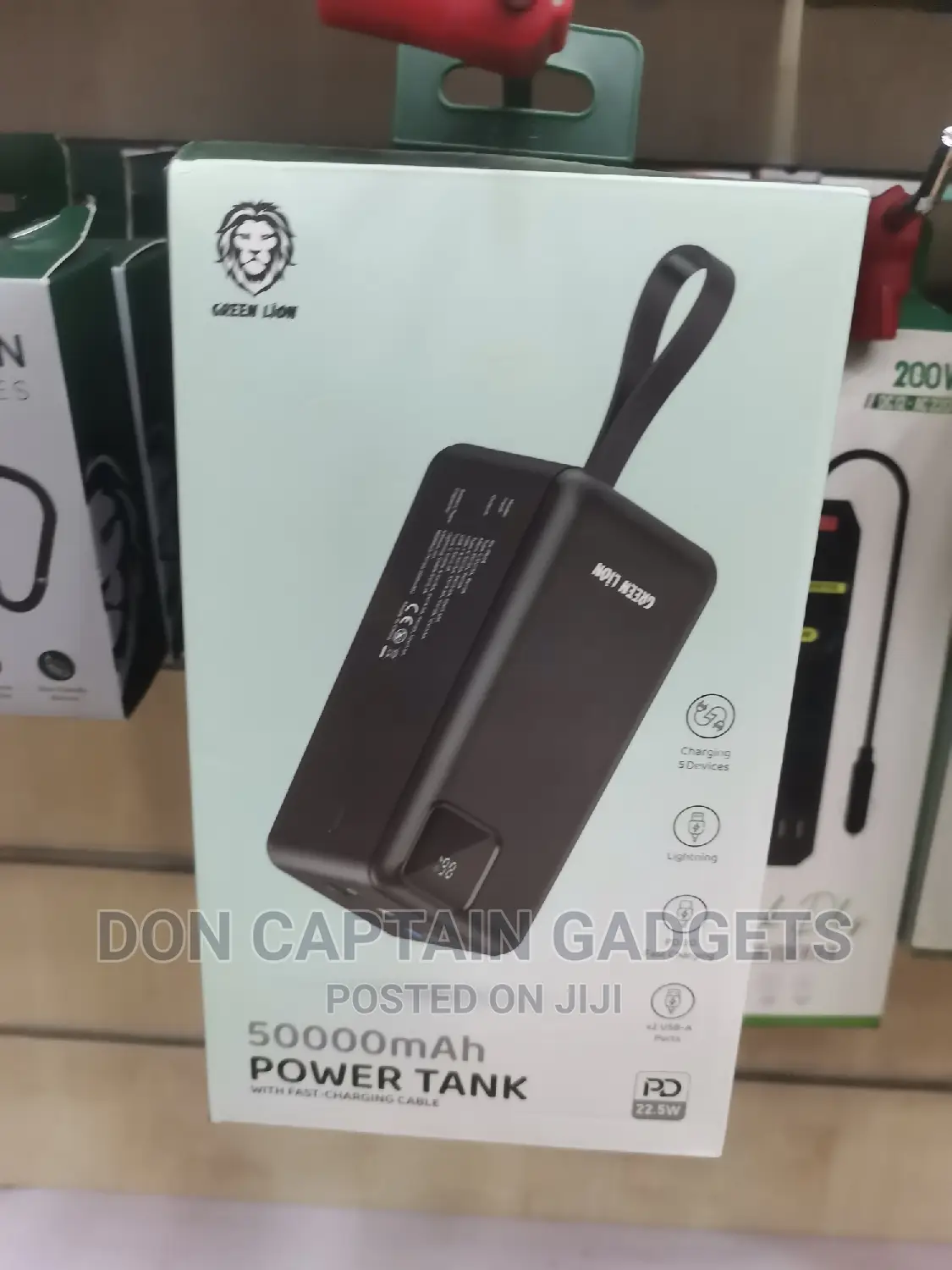 Green Lion 50000mah Power Tank 22.5W Powerbank