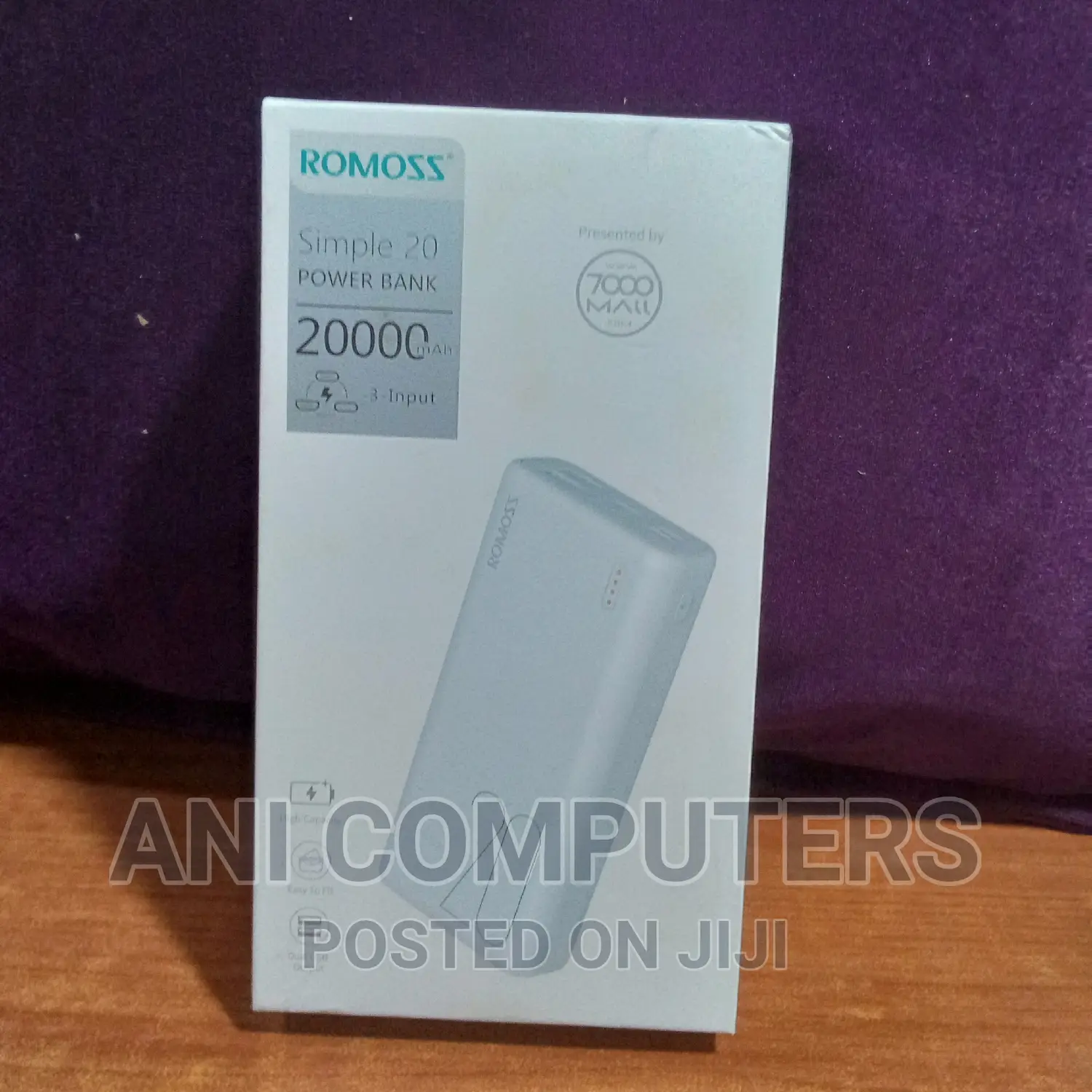 Romoss Power Bank Simple 20 20000 Mah