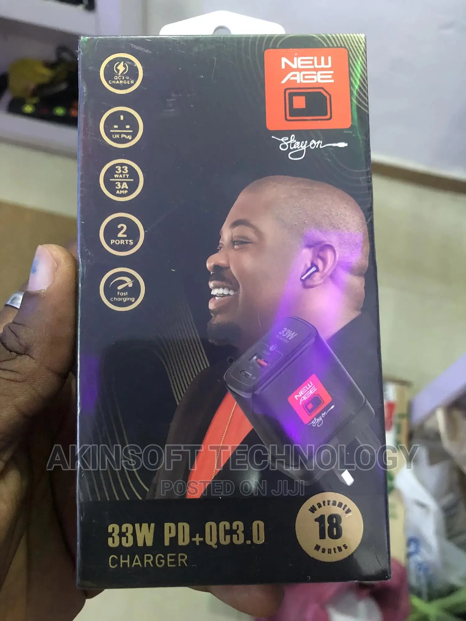Brandnew 33w Jazzy Charger Newage