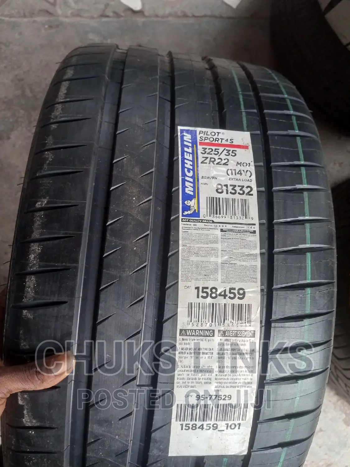 325/35r22 Michelin Tires
