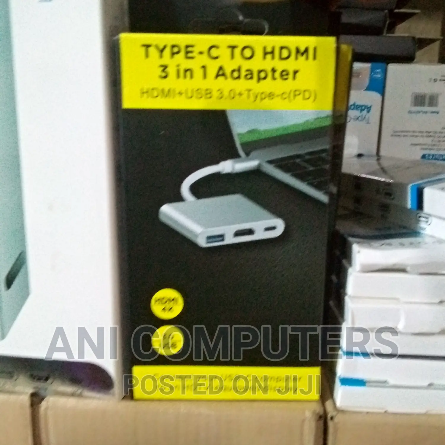 Type-C to HDMI 3 in 1 Adapter