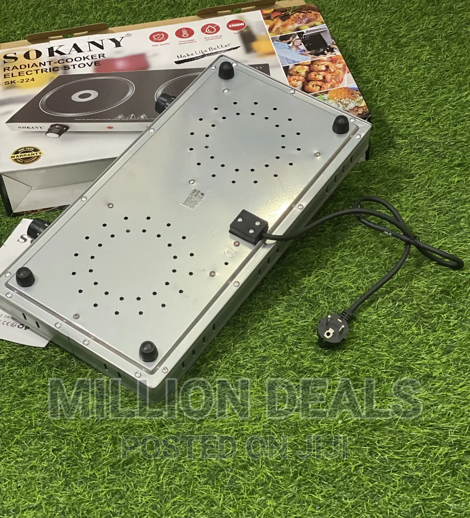 Smart Radiant Double Electric Cooker Induction Hot Plate