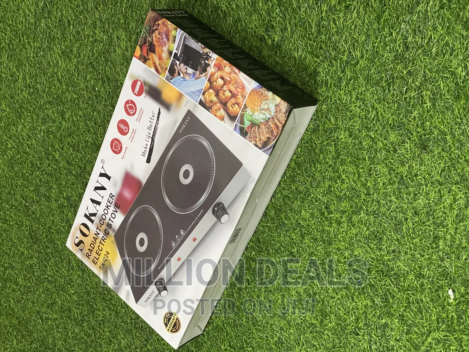 Smart Radiant Double Electric Cooker Induction Hot Plate
