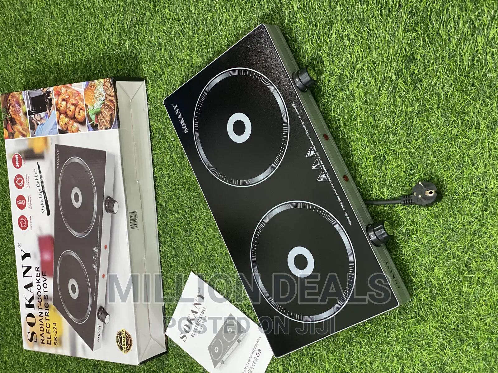 Smart Radiant Double Electric Cooker Induction Hot Plate