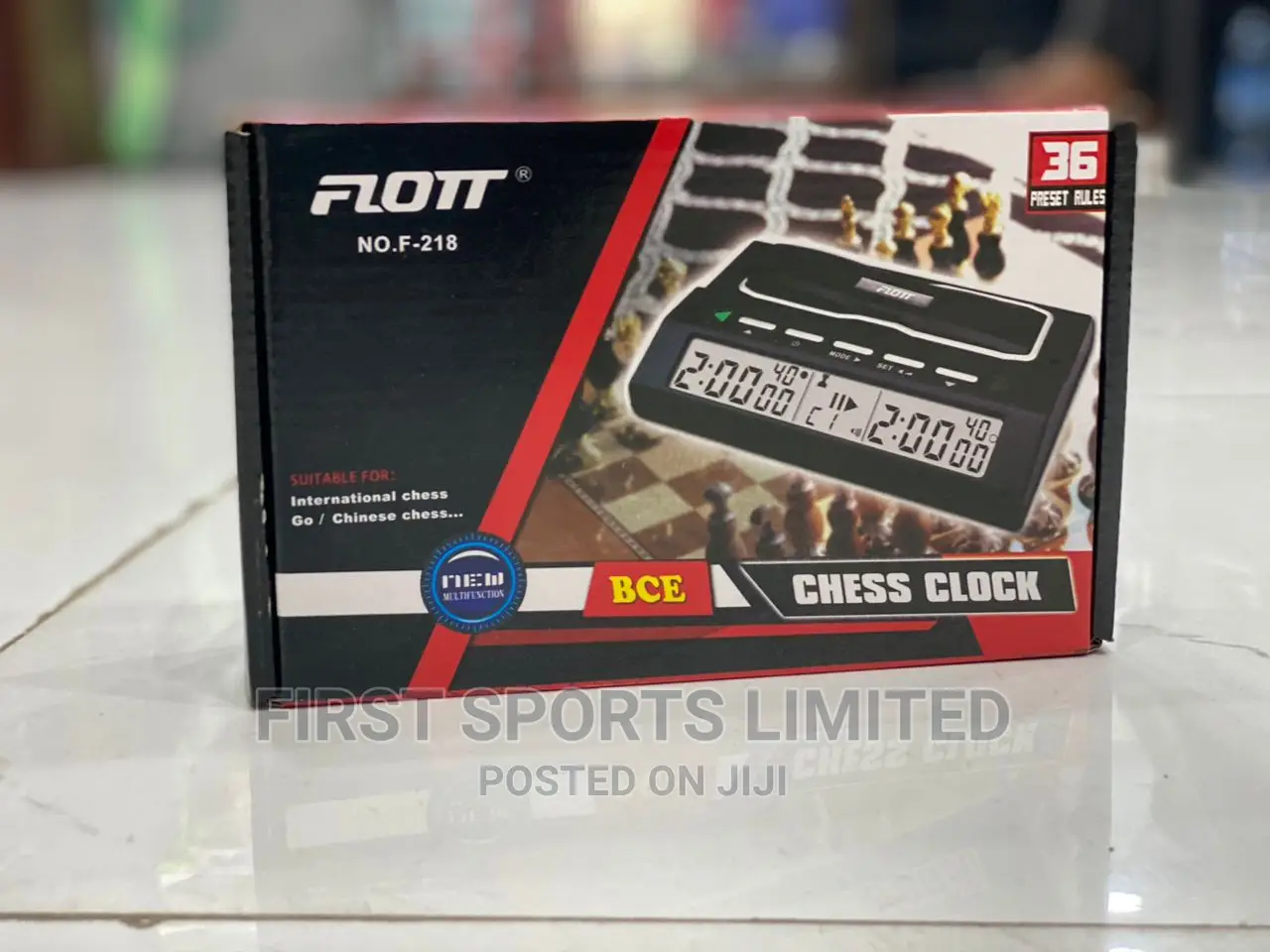 Flott Chess Board Big Size