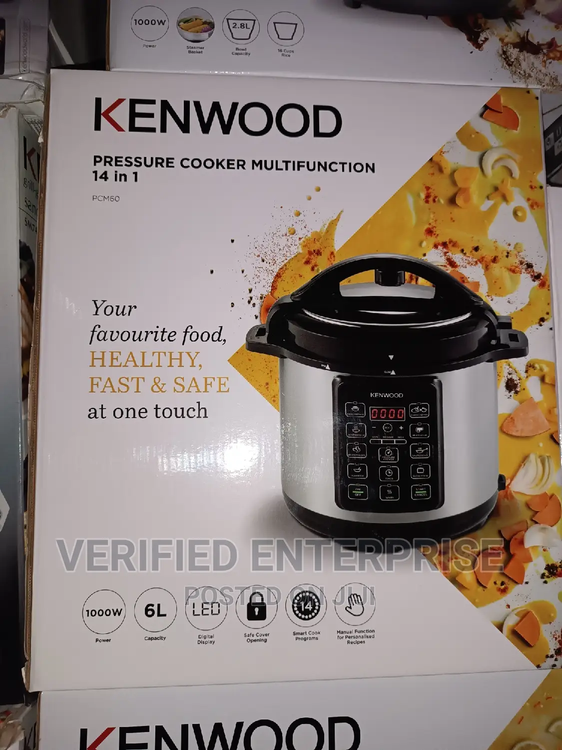 Kenwood Pressure Cooker - 14 in 1