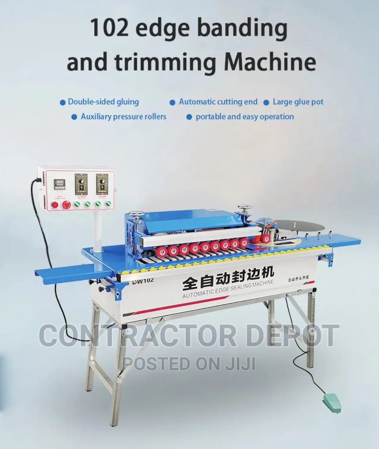 Woodworking Semi-Automatic Edge Bander Banding Machine