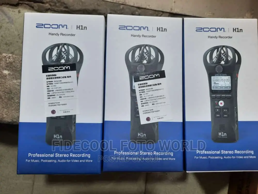 Zooom H1n Recorder