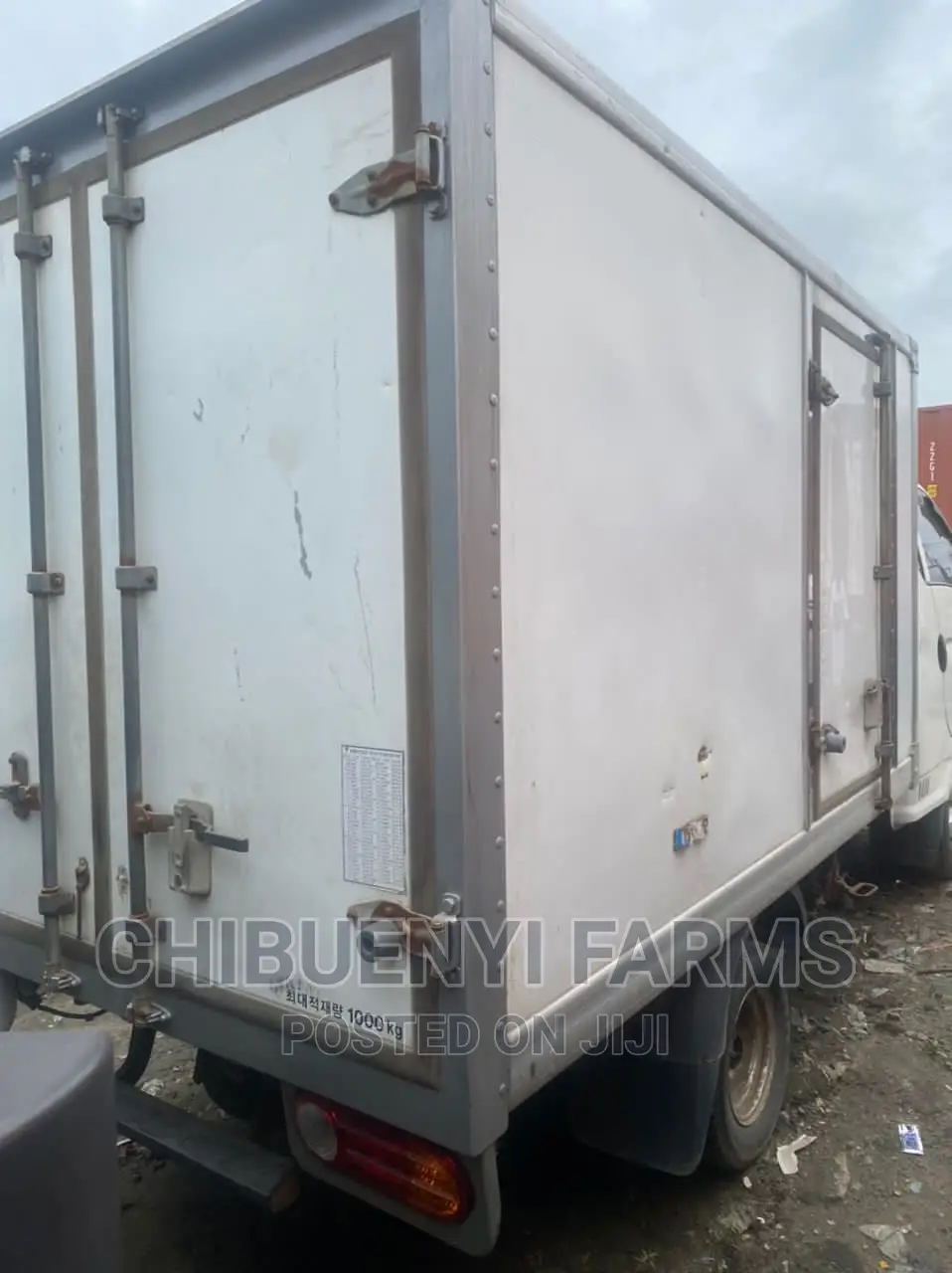 Cooling Van 3-Tons (Working Cold Room)