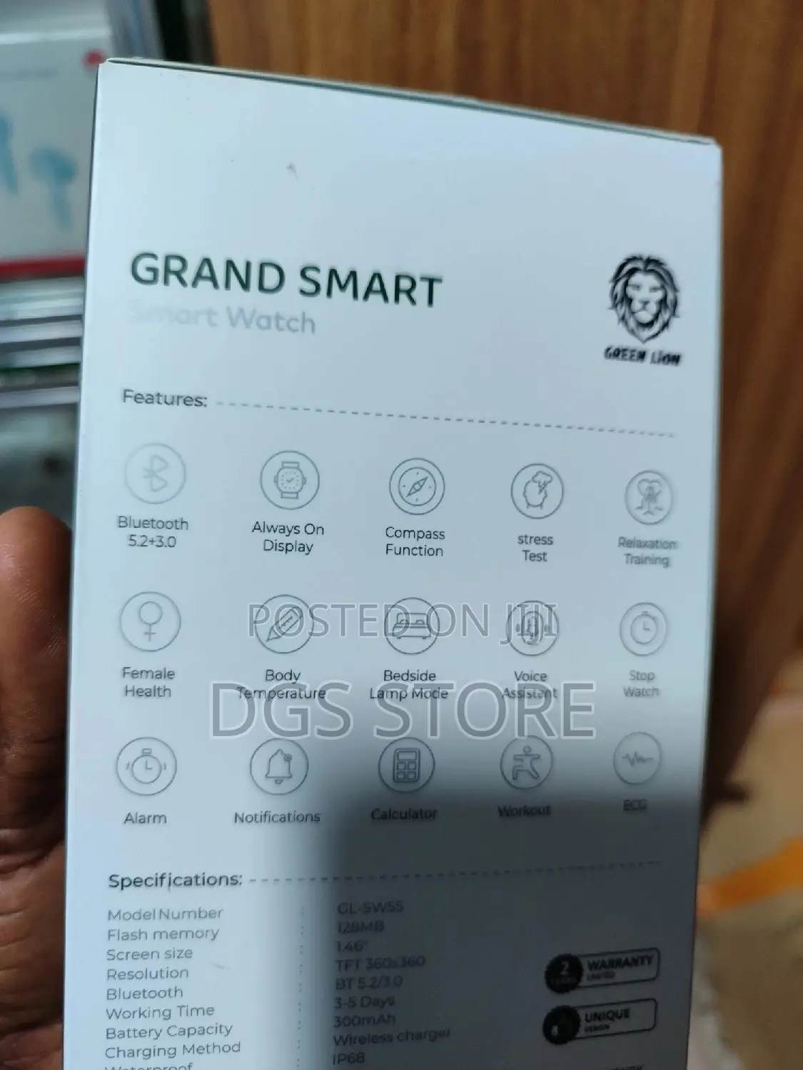 Green Lion Grand Smart Watch