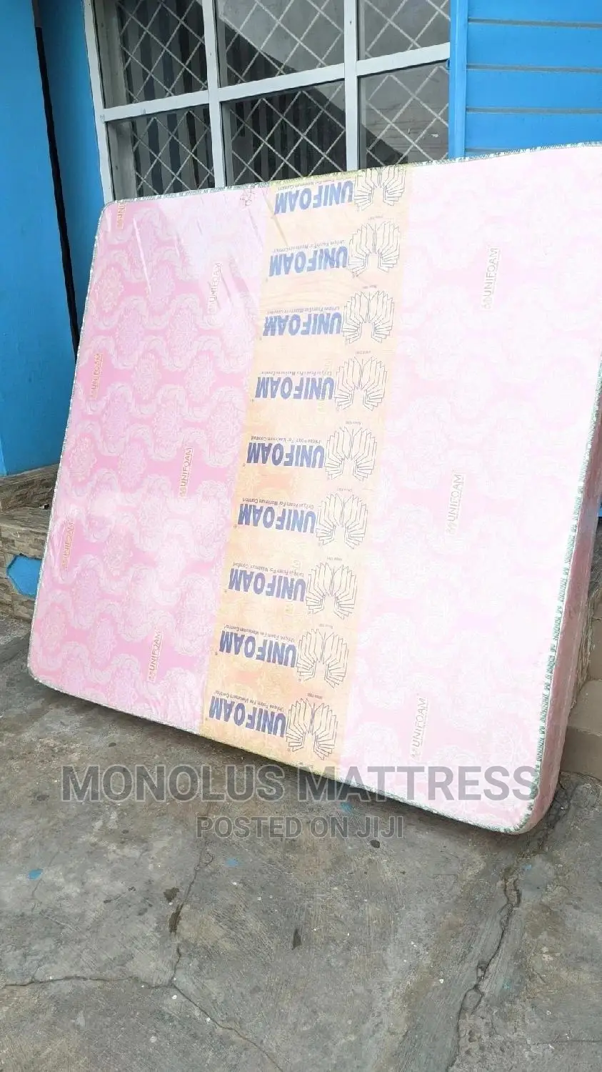 6 by 6 by 8 Inches Unifoam Onyx Family Size Mattress