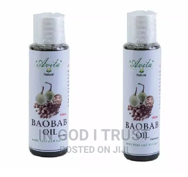 Avila Baobab Oil (Cold Pressed), 100mls