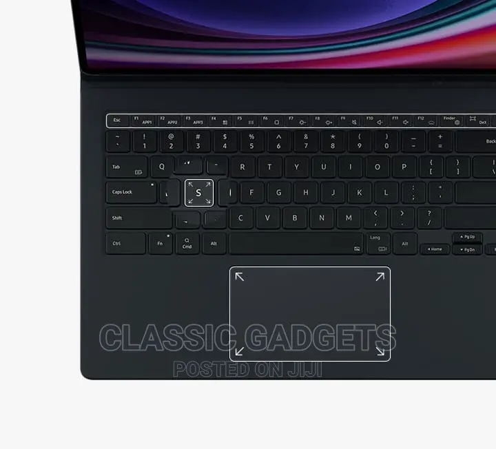 Book Cover Keyboard for Galaxy Tab S9 Ultra / Tab S10 Ultra