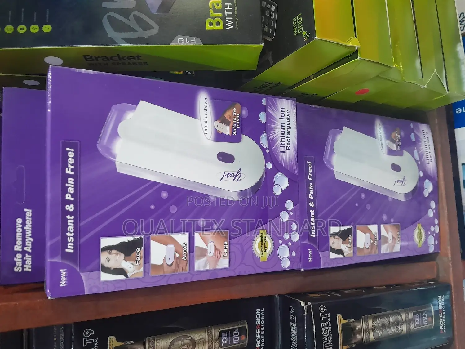 Rechargeable Induction Shaver