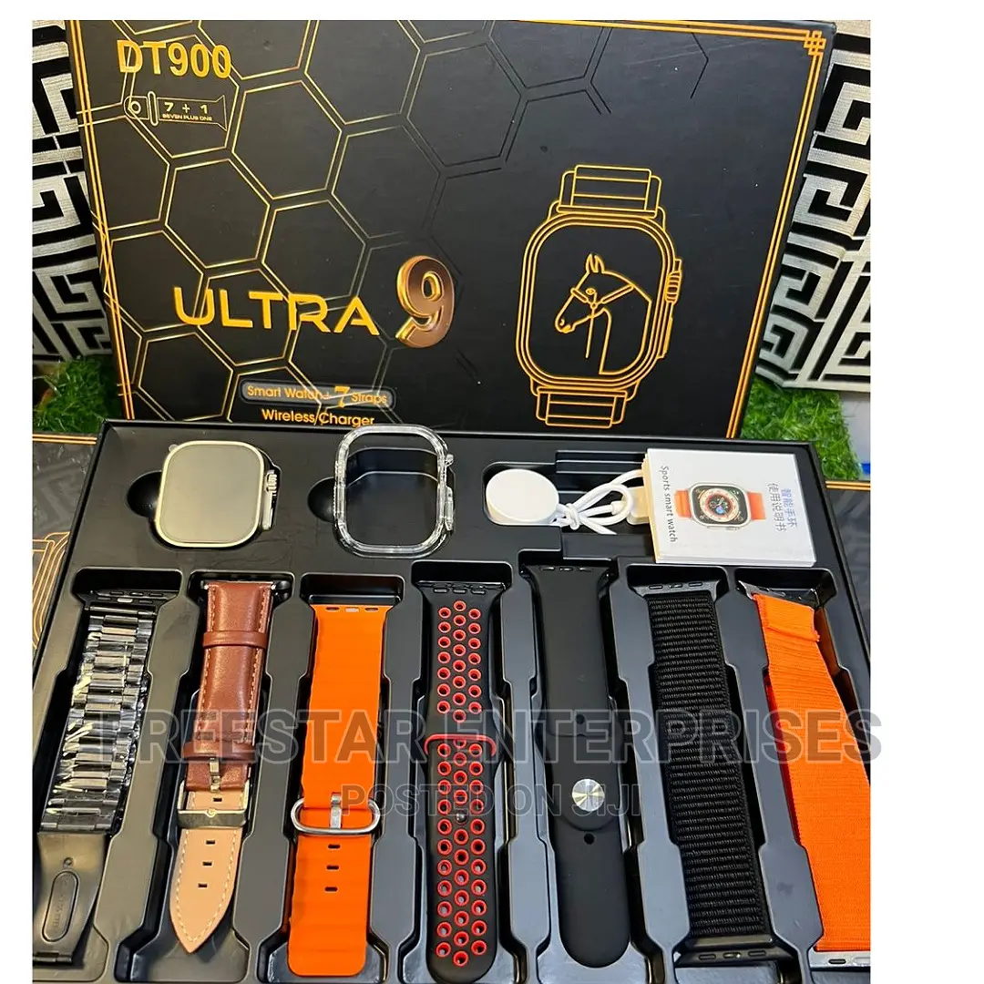 DT900 Ultra Smart Watch 7 in 1 Watch Straps.