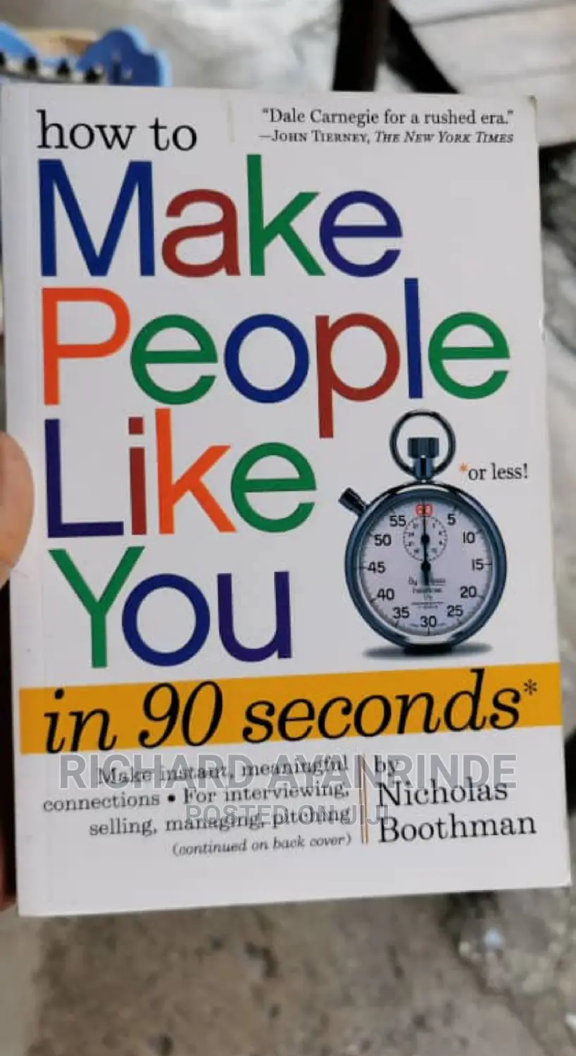 How to Make People Like You in 90 Seconds