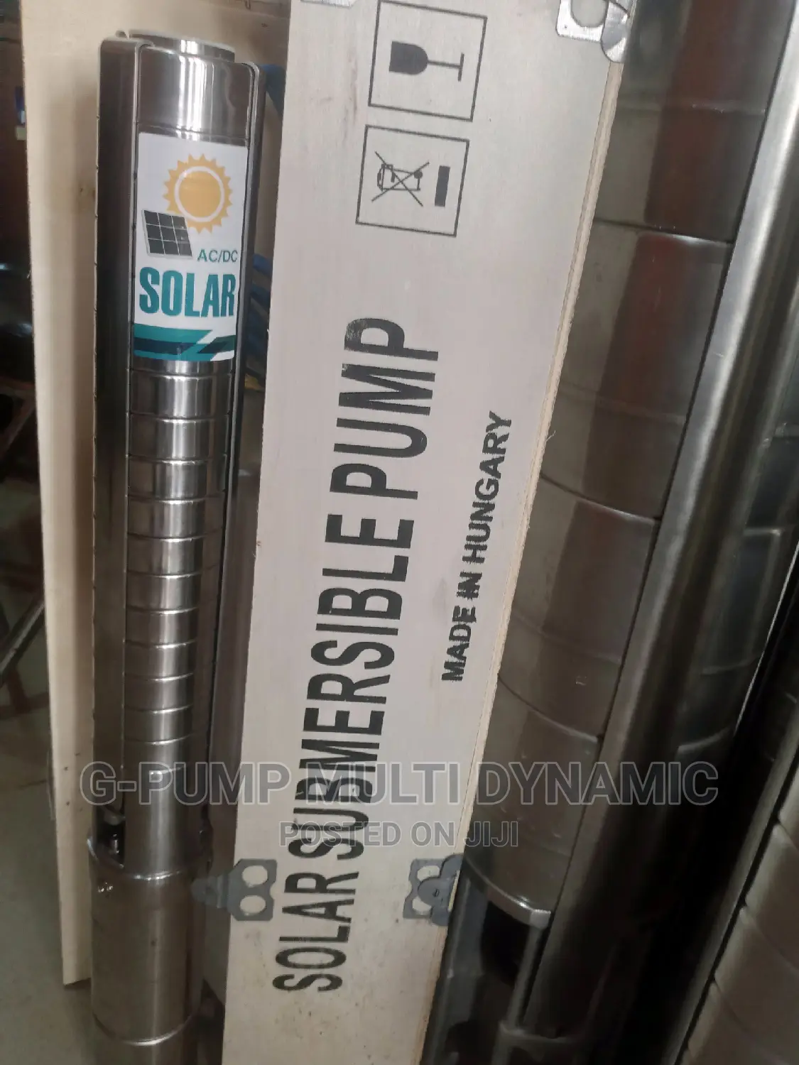 Solar Submersible Pump Ac Dc Hybrid Type