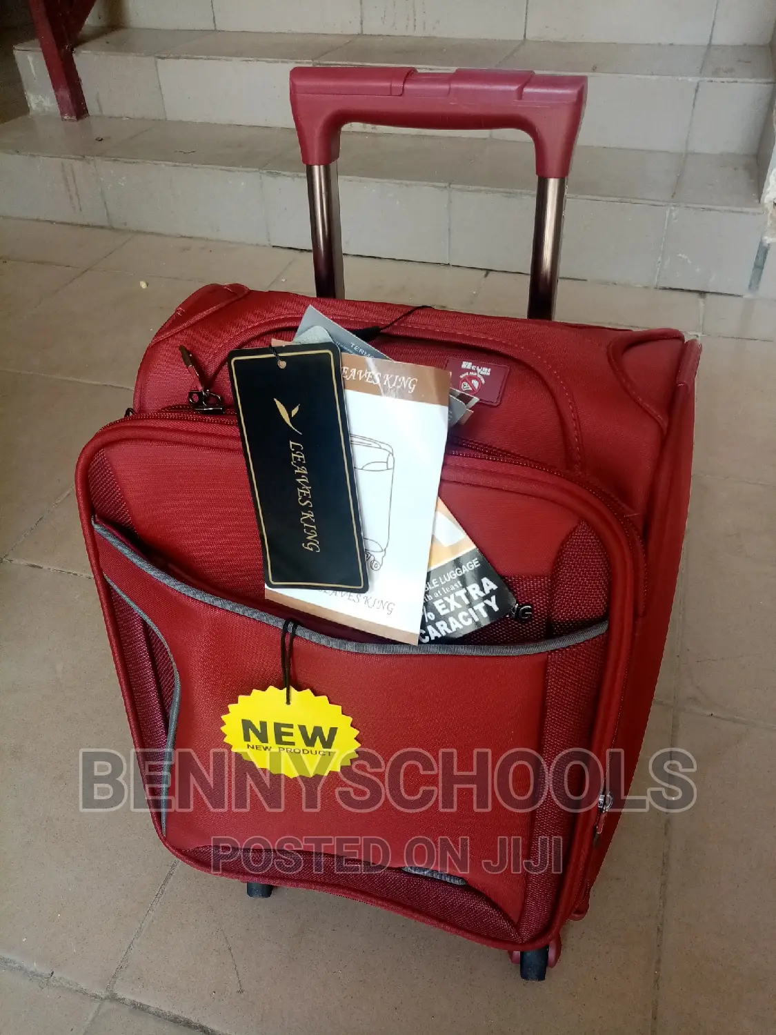 Mini Smallest Leaves King Traveling Luggage Box