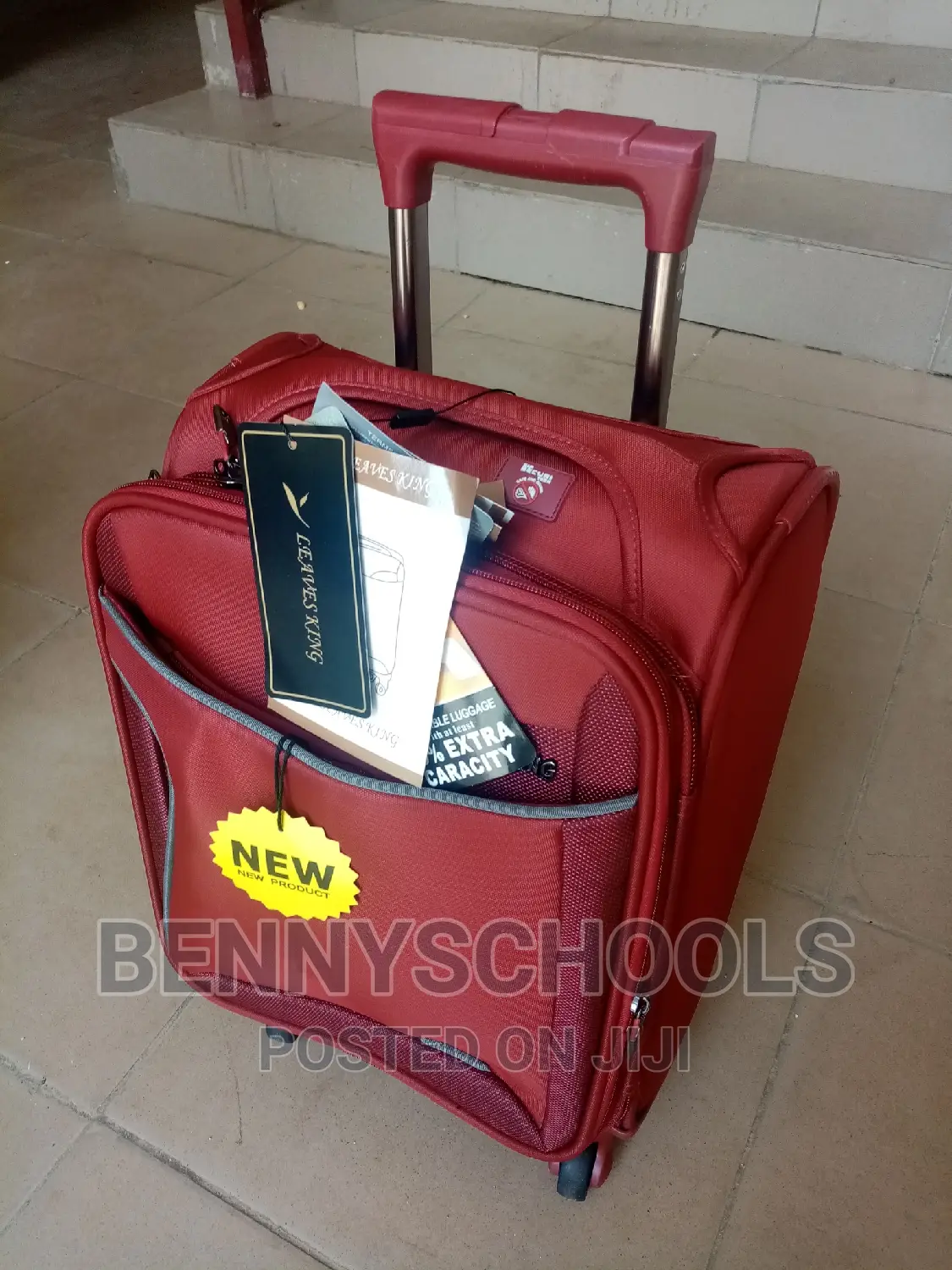 Mini Smallest Leaves King Traveling Luggage Box