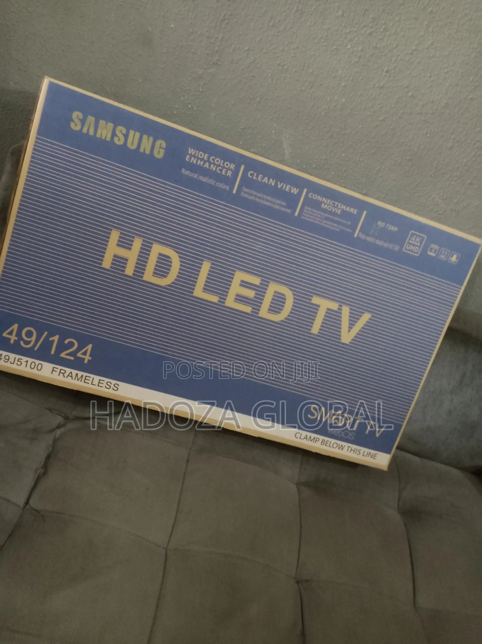 New Samsung 49 Inches Smart Tv Frameless|Full,HD|49j5100