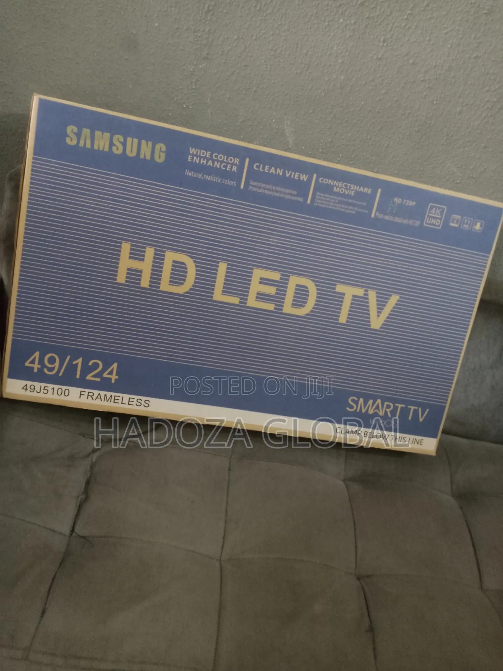New Samsung 49 Inches Smart Tv Frameless|Full,HD|49j5100