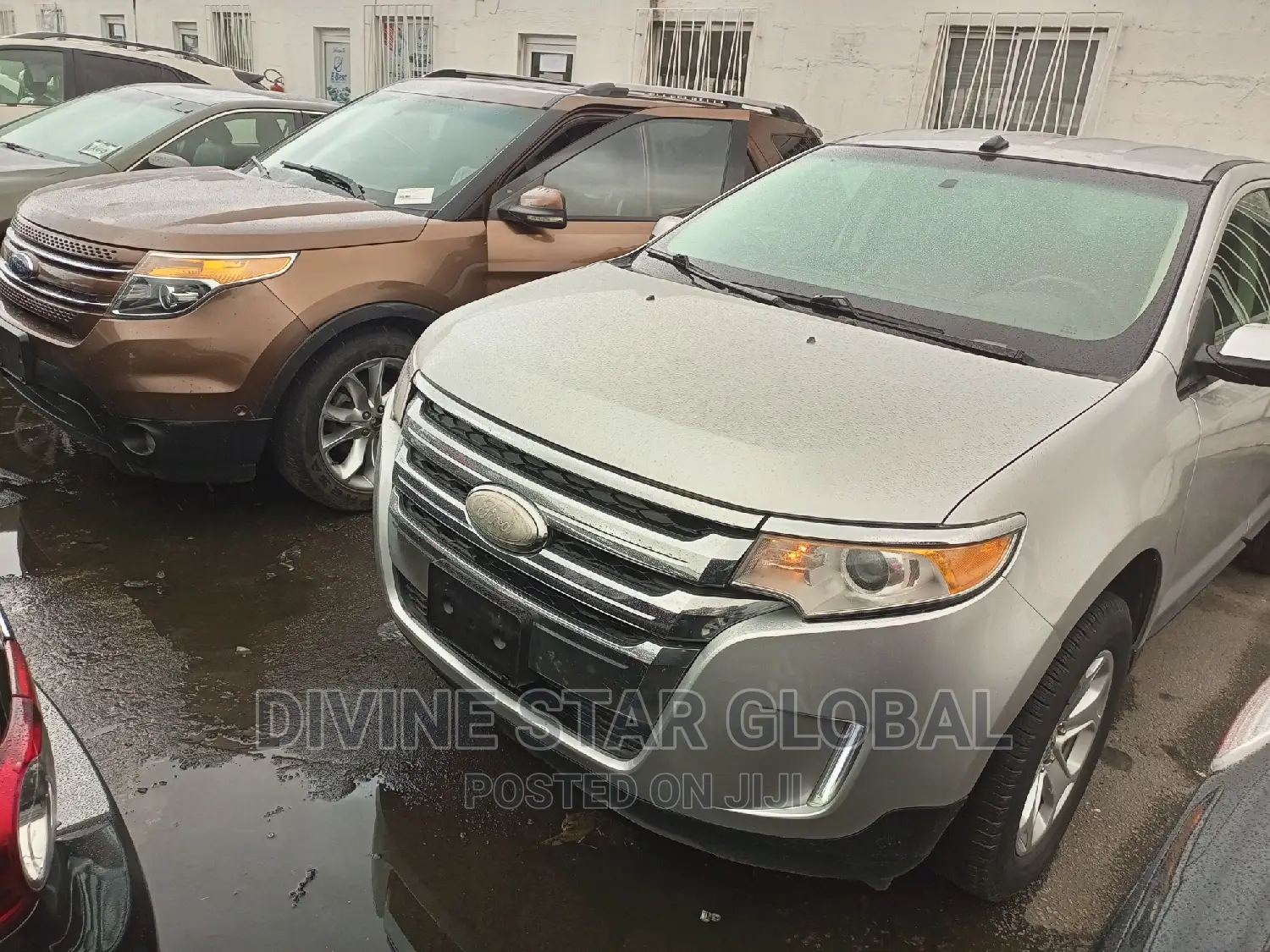 Ford Edge 2012 Silver