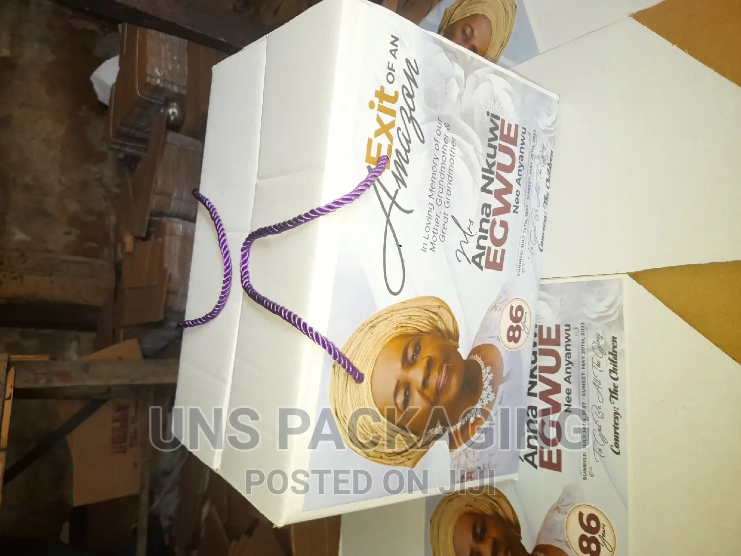 Events Fancy Carton Box