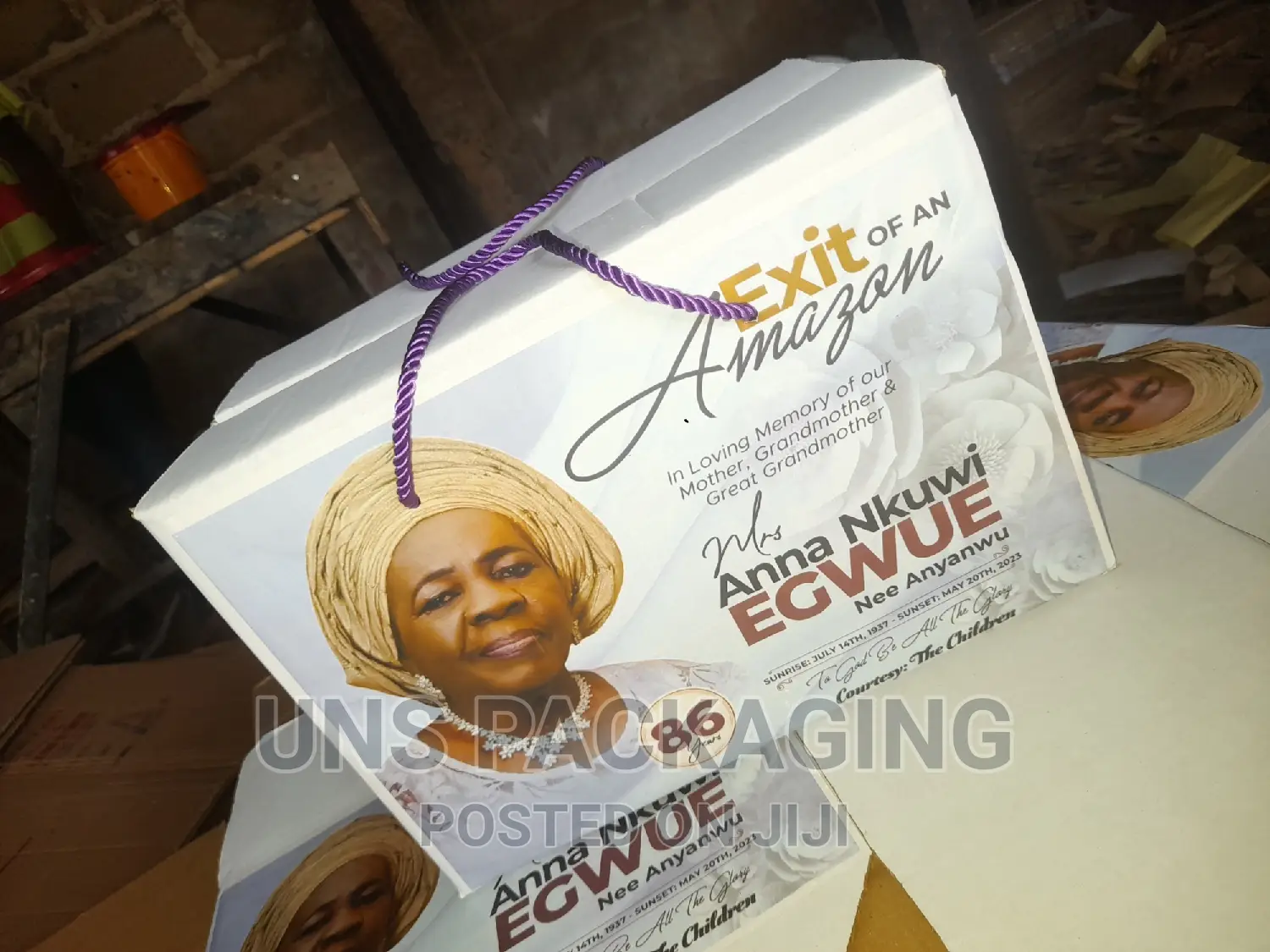 Events Fancy Carton Box