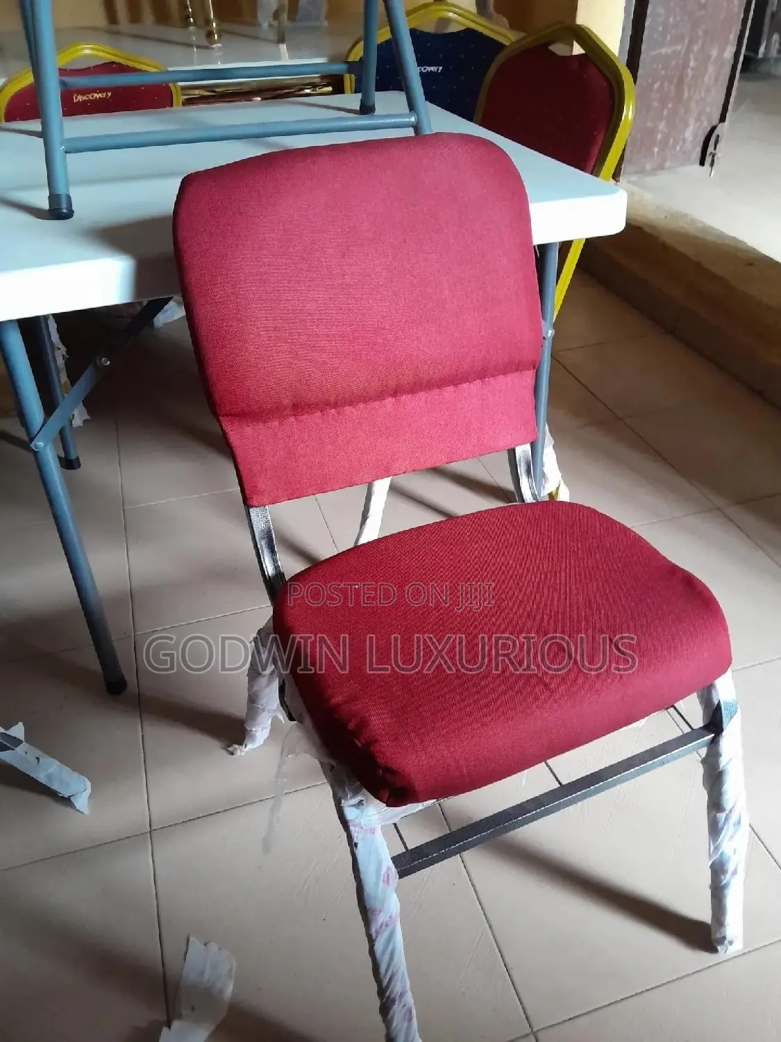 Red Church Chair