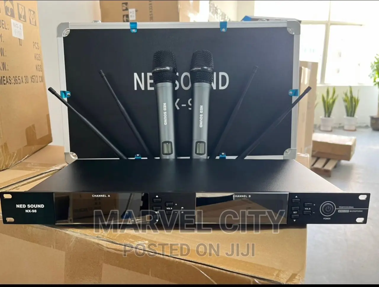 High Quality Professional Wireless Microphone (NX-98)