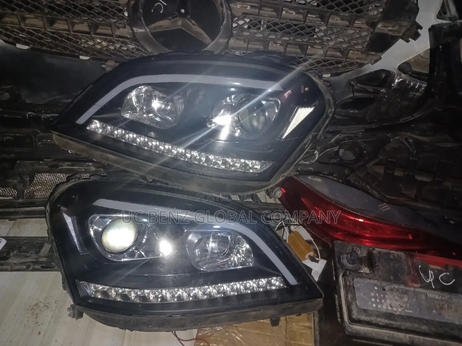 Headlamp Yahoo Led Plug and Play Ml350 to 2015