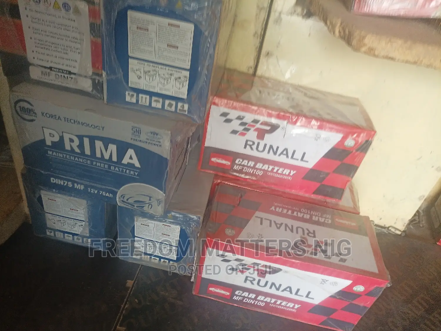 Original Korea Car Battery in Stock