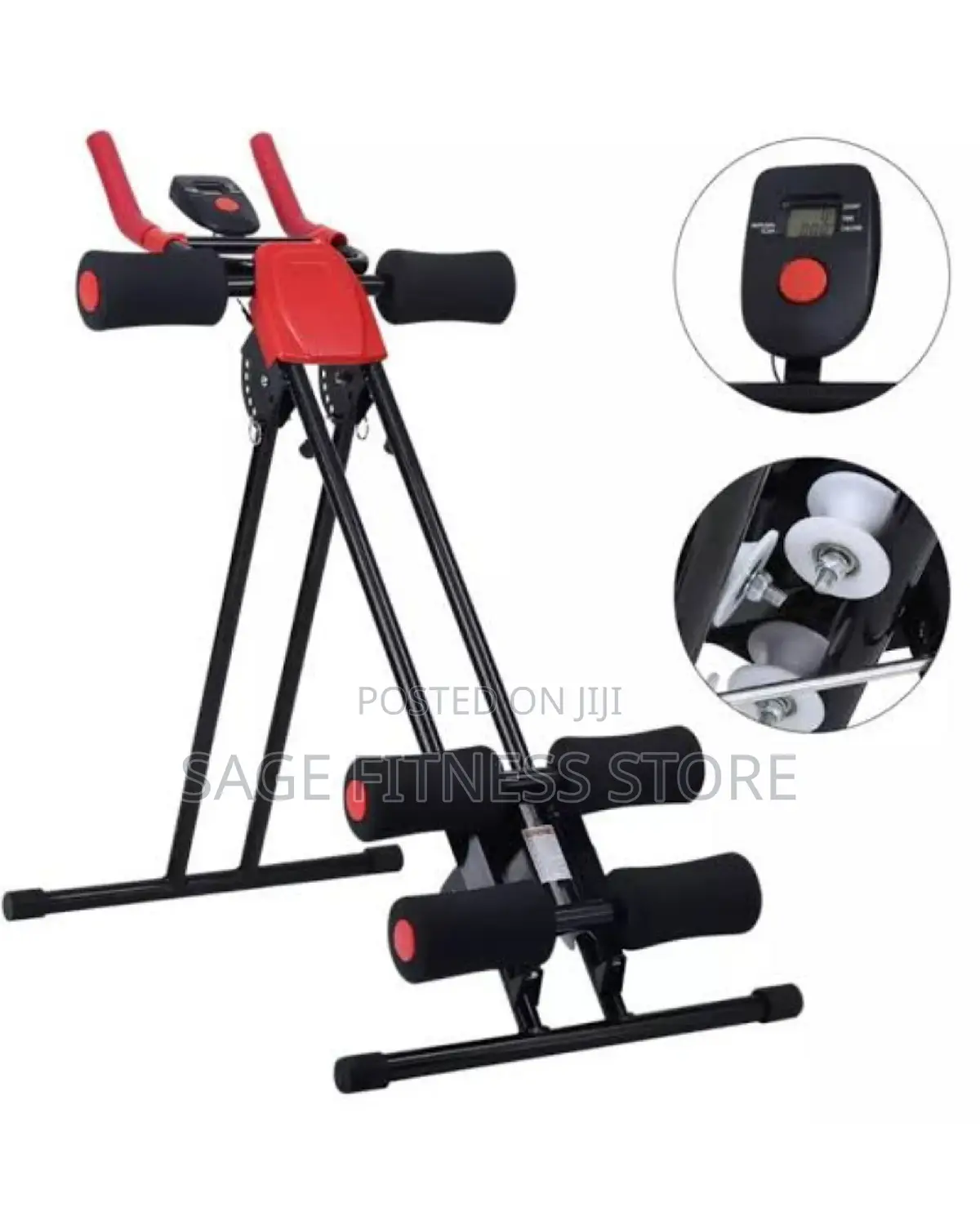 Foldable Power Plank Abs Machine