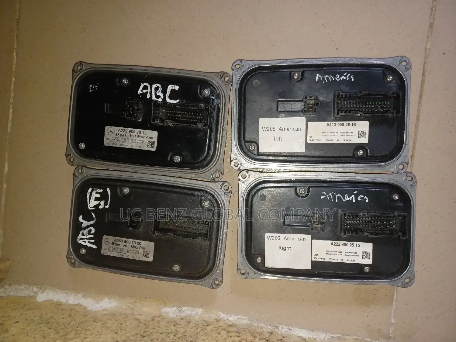 Headlamp Module for Mercedes Benz