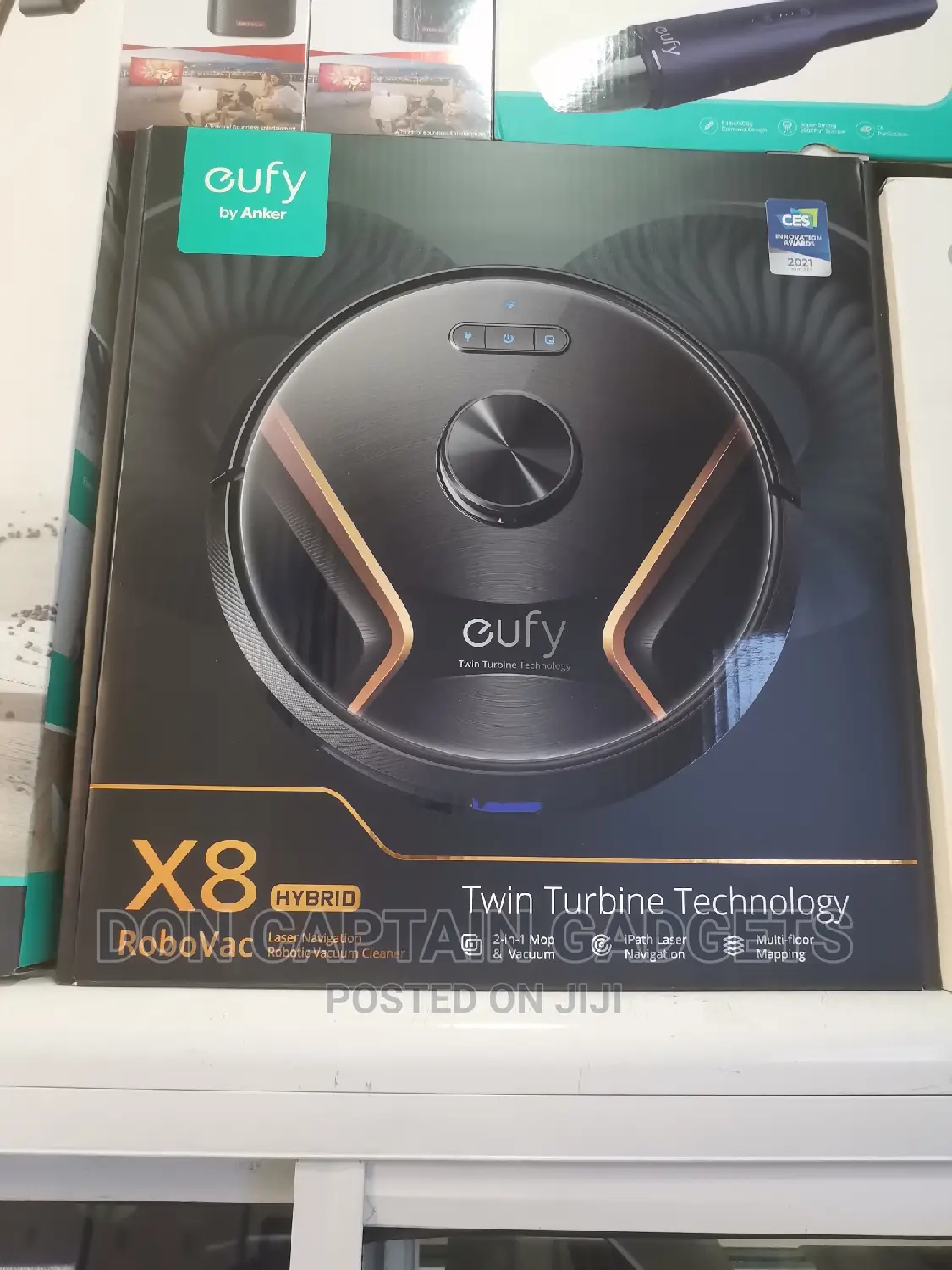 Anker Eufy X8 Hybrid Robotic Vacuum Cleaner