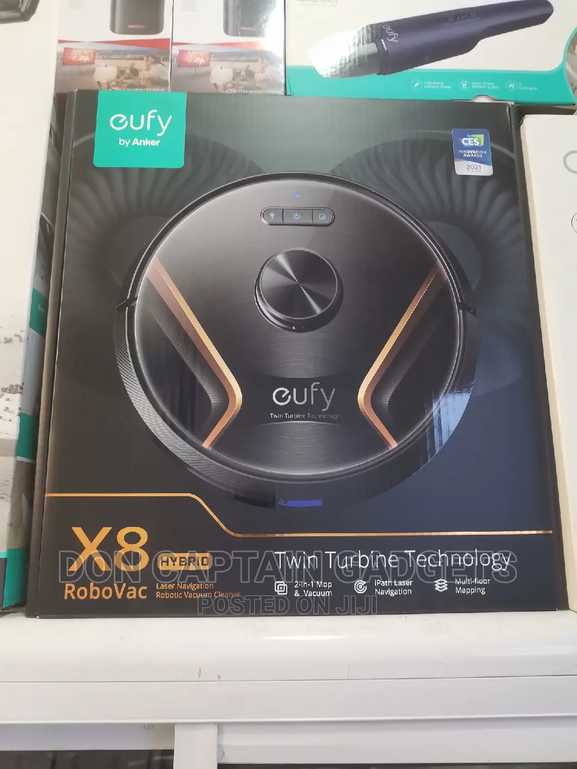 Anker Eufy X8 Hybrid Robotic Vacuum Cleaner