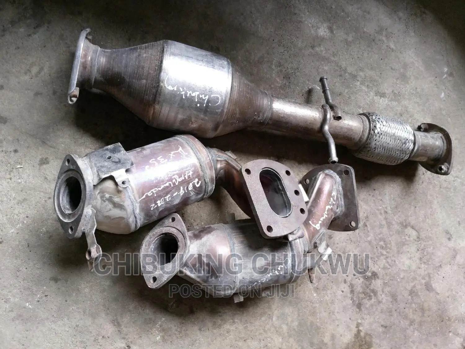 2017-2022 Toyota Highlander RX-350 Lexus Catalytic Pots.