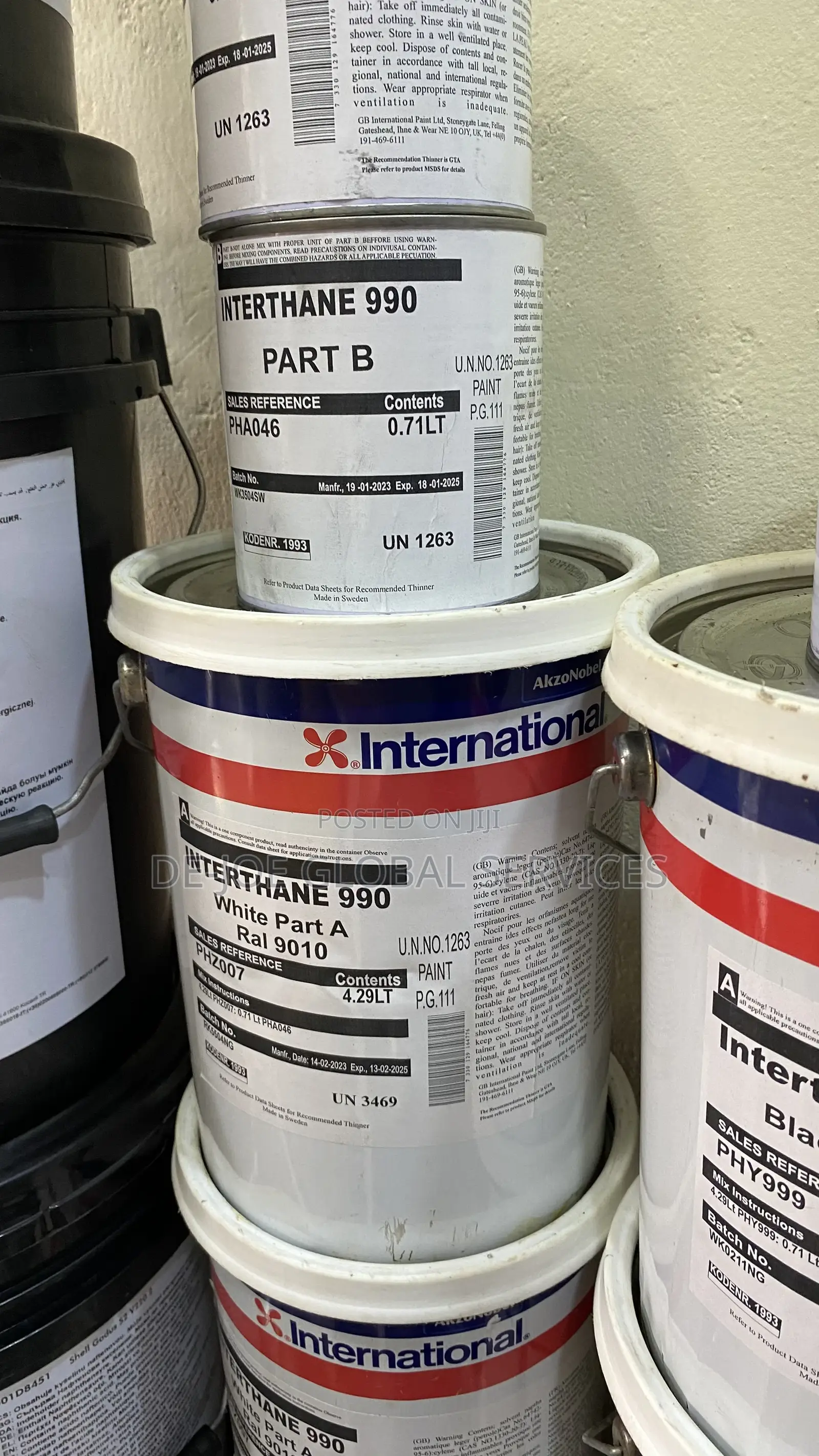 International Interthane 990 5litrs Marine Paints a/B