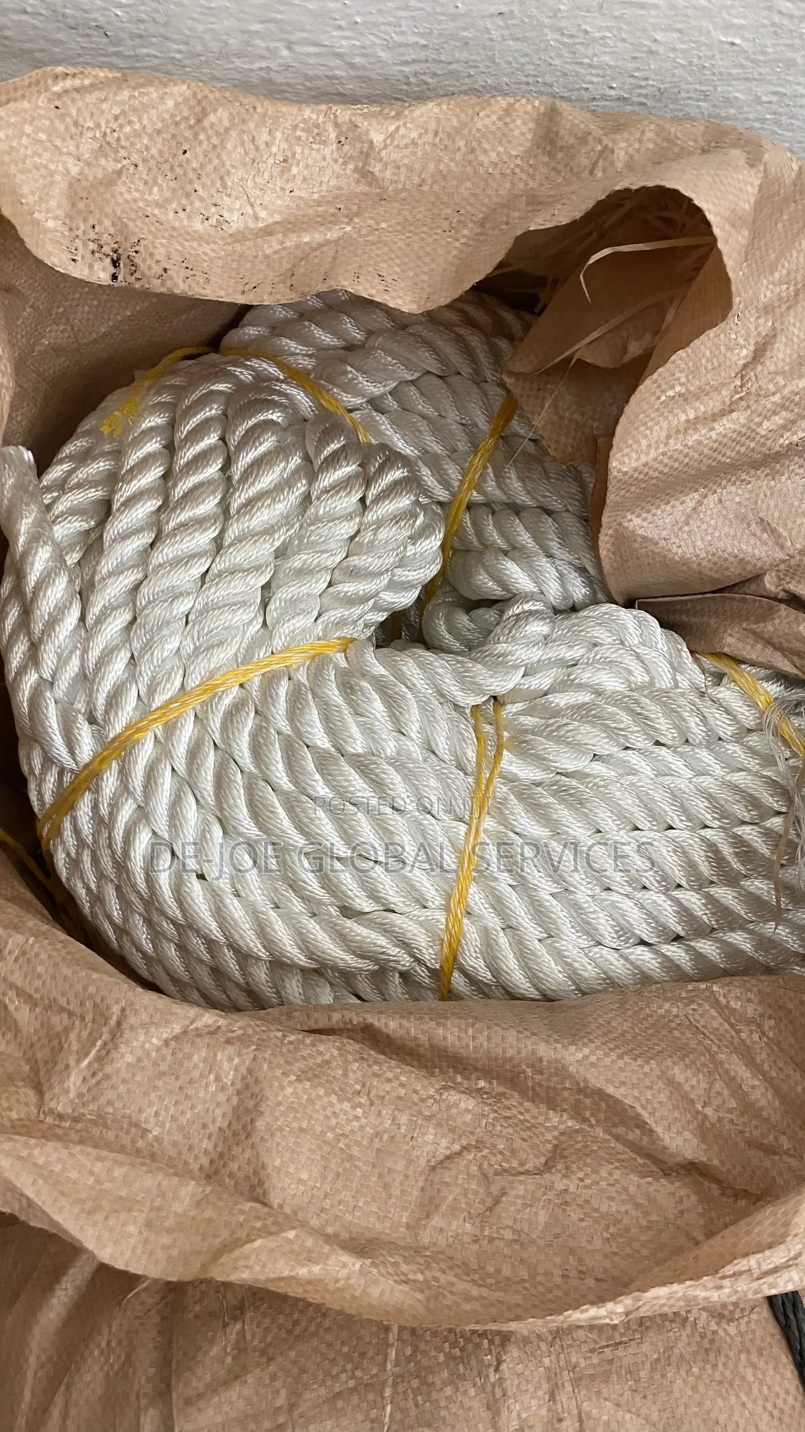 20mm Nylon Polyester Mooring Rope X 220mtrs