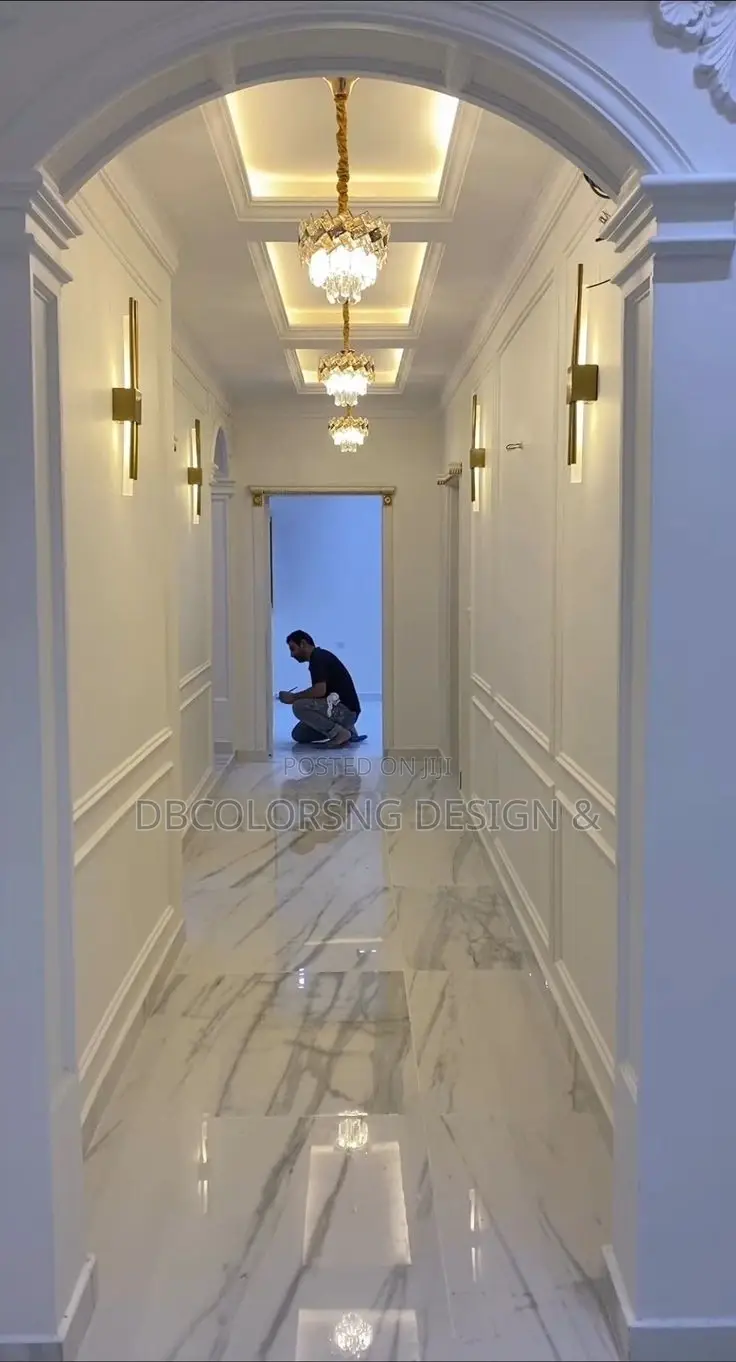 Wall Design Cornish and Wainscoting in Lagos